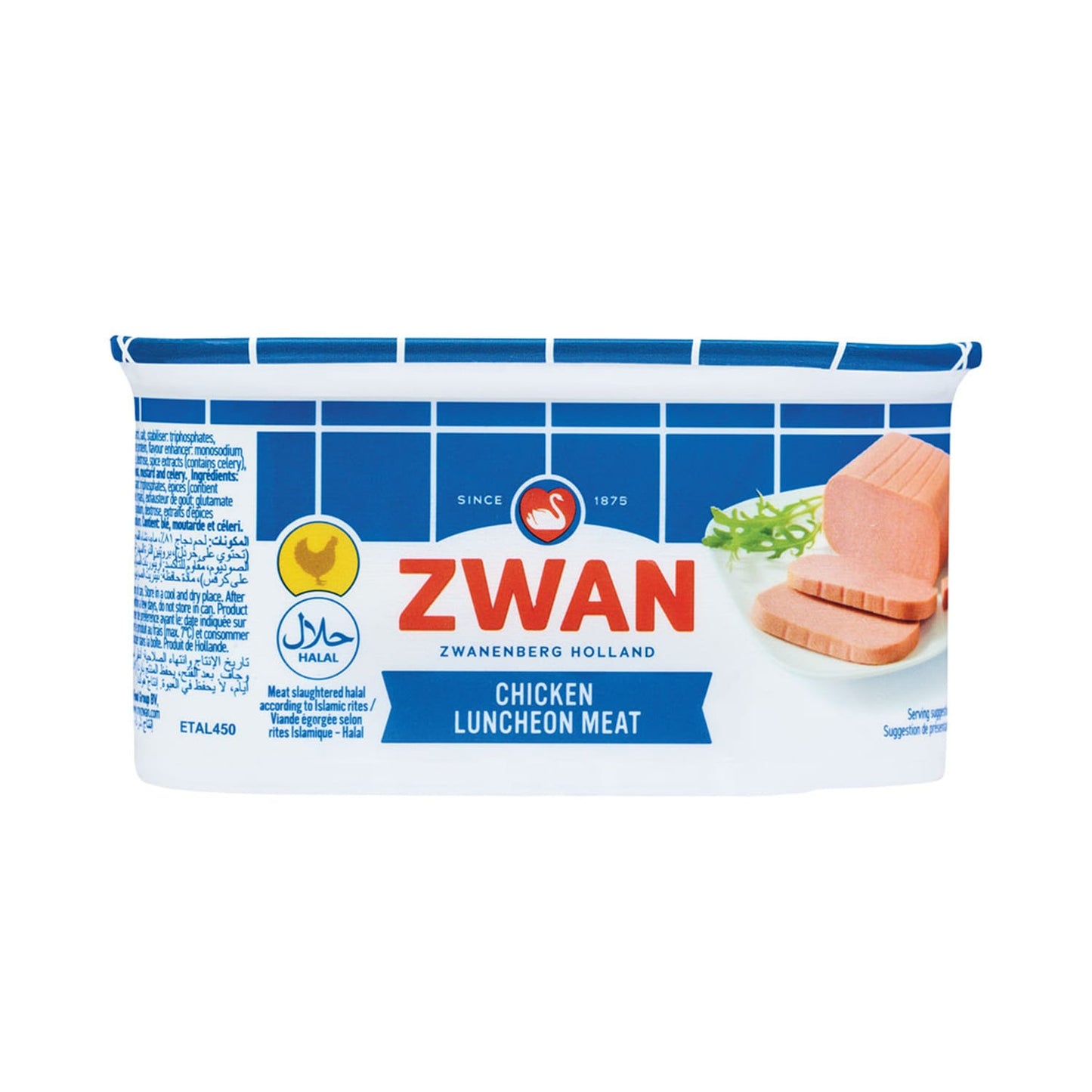 ZWAN CHICKEN LUNCHEON MEAT 200GM