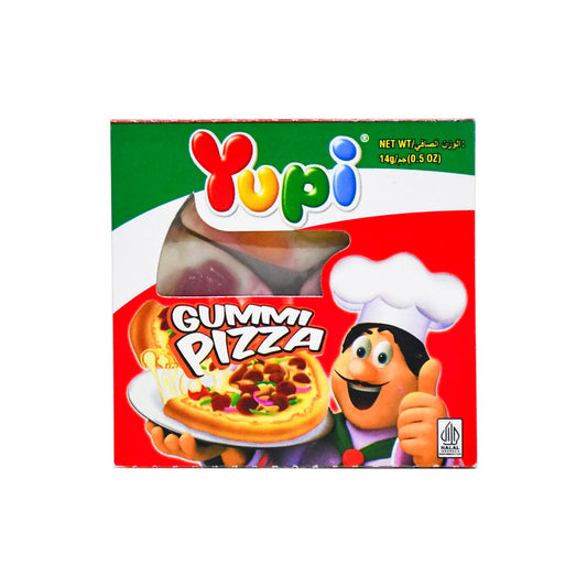YUPI GUMMY PIZZA MINI 15 GM