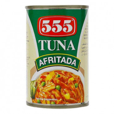 555 TUNA AFRITADA 155 GM