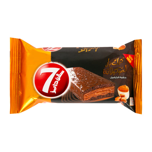 7DAYS CHOCOLATE CAKE BAR WITH CARAMEL FILLING 40GM