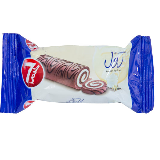 7DAYS SWISS ROLL WITH VANILLA FILLING 20GM