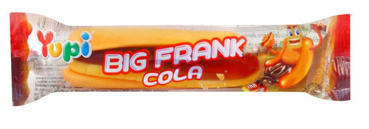 YUPI JELLY  BIG FRANK COLA 28GRM